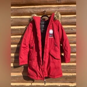 Napapijri Puffy Coat with fur hood